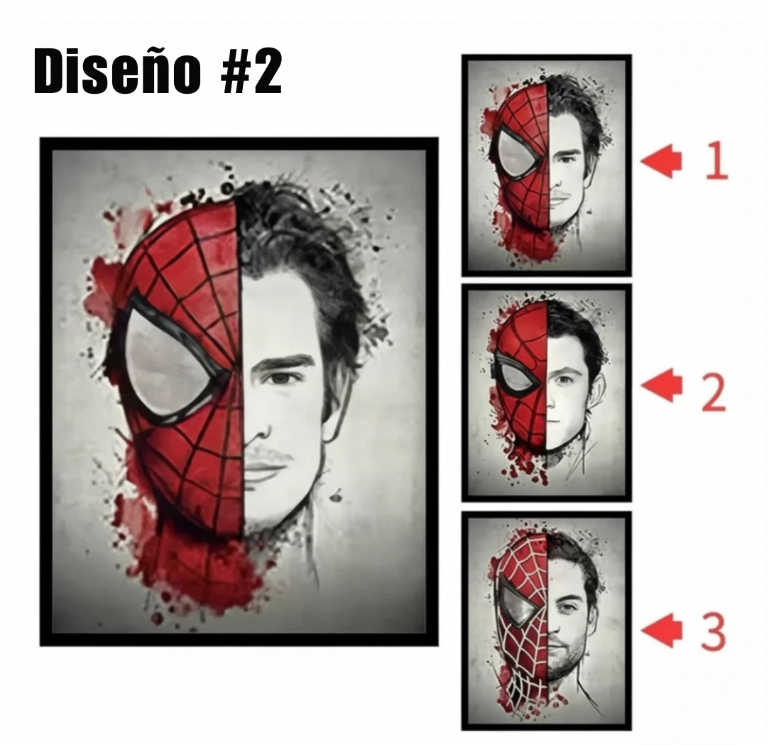 Cuadro 3D Super Hero