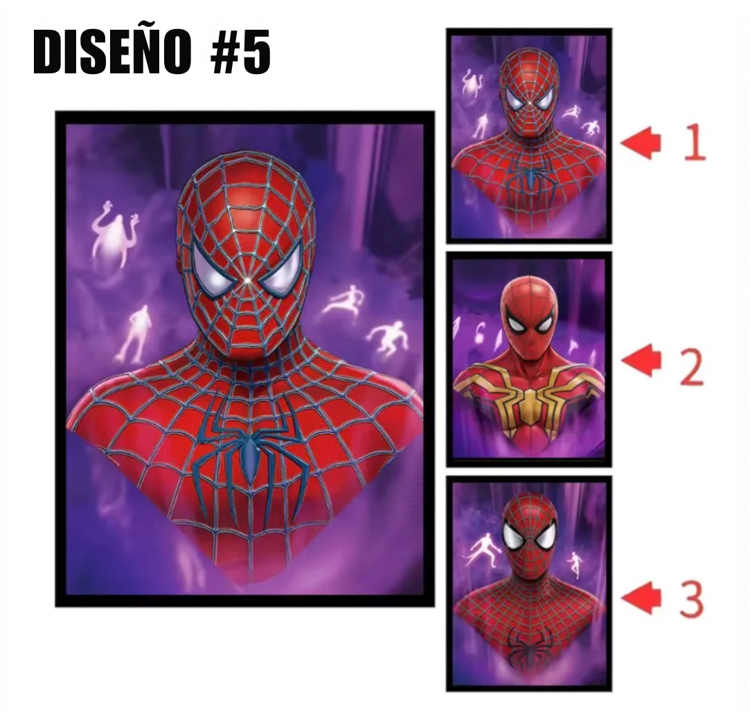 Cuadro 3D Super Hero