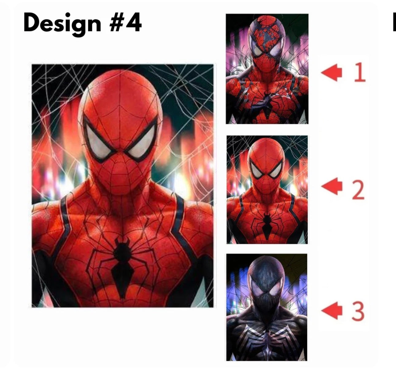 Cuadro 3D Super Hero