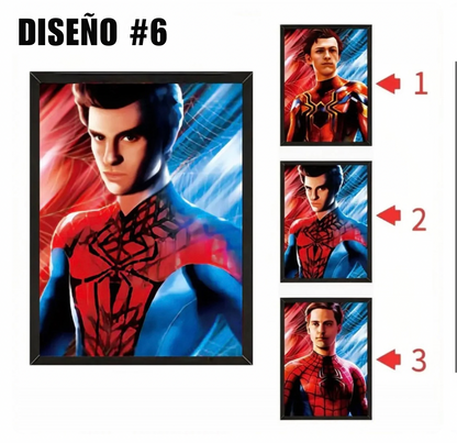 Cuadro 3D Super Hero